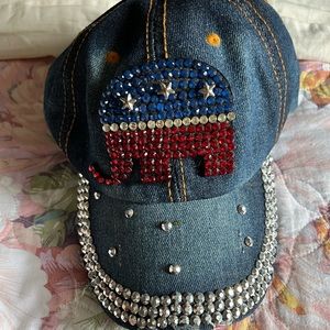Bejeweled Baseball Cap